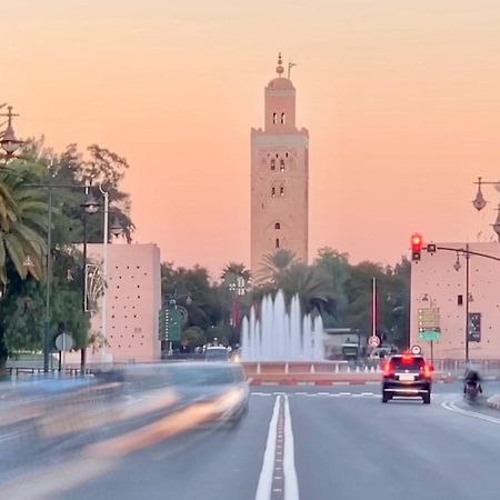 Authentic Moroccan Charm Apartment In Marrakech Terrace Marakeş Dış mekan fotoğraf