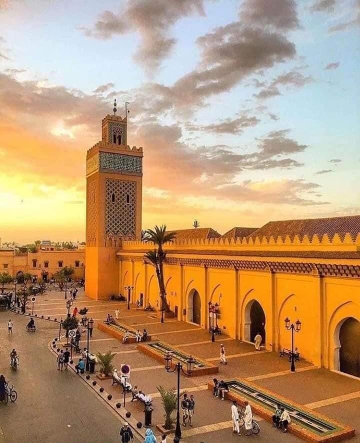 Authentic Moroccan Charm Apartment In Marrakech Terrace Marakeş Dış mekan fotoğraf